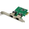 Scheda di rete InLine 51128K Dual Gigabit 2x RJ45 PCIe x1