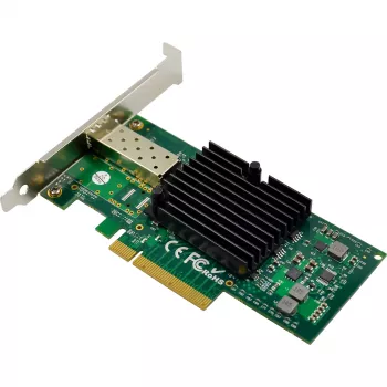 InLine scheda di rete 10 Gigabit, 1x SFP+, PCIe x8, incl. staffa low profile