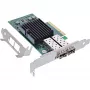InLine scheda di rete Dual 10 Gigabit, 2x SFP+, PCIe x8, incl. staffa LP