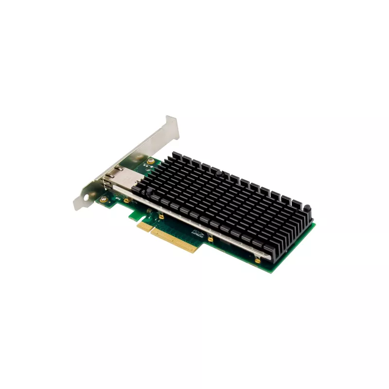 InLine scheda di rete 10-Gigabit, 1x RJ45 10Gb/s, PCIe x8, incl. staffa LP