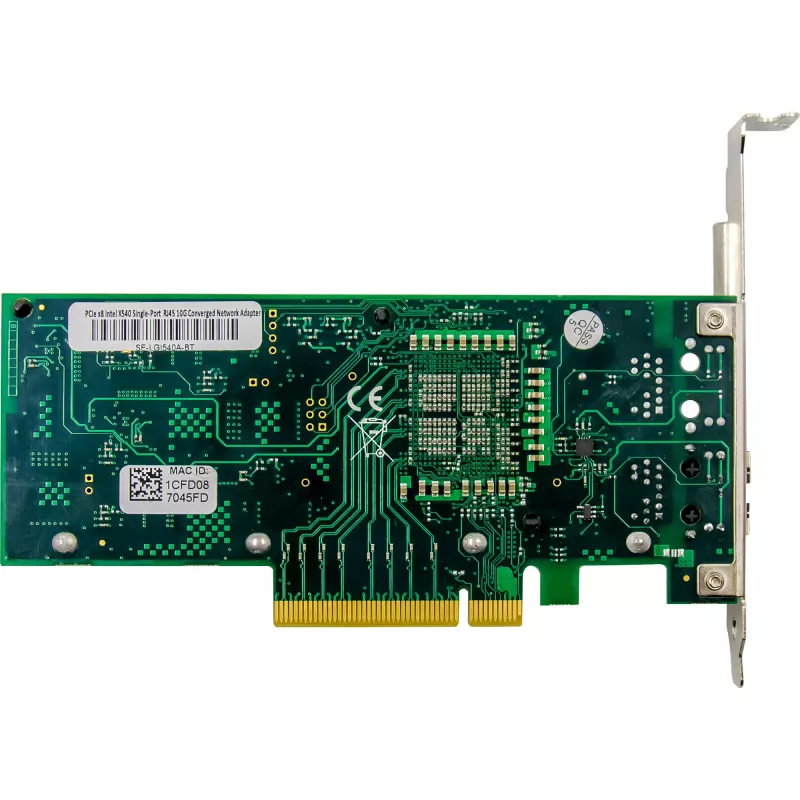 InLine scheda di rete 10-Gigabit, 1x RJ45 10Gb/s, PCIe x8, incl. staffa LP