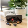 InLine supporto auto 3-in-1 per smartphone, stand, anello per dita, oro rosa