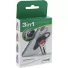 InLine supporto auto 3-in-1 per smartphone, stand, anello per dita, oro rosa