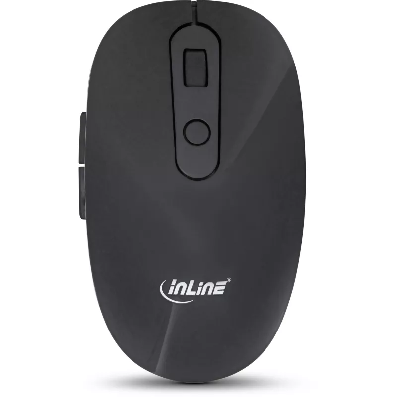 InLine Design Desktop-Set, USB 2,4 GHz, max. 1600 dpi, nero, TEDESCO