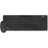 InLine Design Desktop-Set, USB 2,4 GHz, max. 1600 dpi, nero, TEDESCO