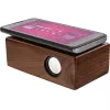 InLine woodbrick, altoparlante a induzione in vero case in legno