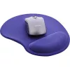 Tappetino mouse InLine, poggiapolsi in gel, 230 x 205 x 20 mm, blu