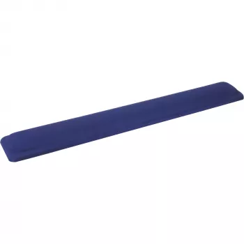 InLine Poggiapolsi in gel per tastiera, blu, 464x60x23 mm