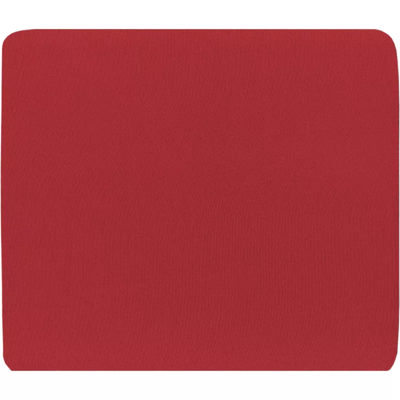 Tappetino mouse InLine 250x220x6mm rosso superficie in tessuto antiscivolo