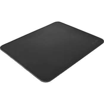 Tappetino mouse InLine Premium in pelle PU nero, 255x220x3mm