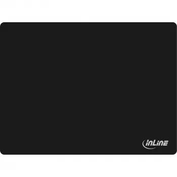 Tappetino mouse InLine, soft gaming pad, 350x260x3mm, nero