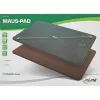 Tappetino mouse InLine, ricarica wireless, 370x225x7mm, nero