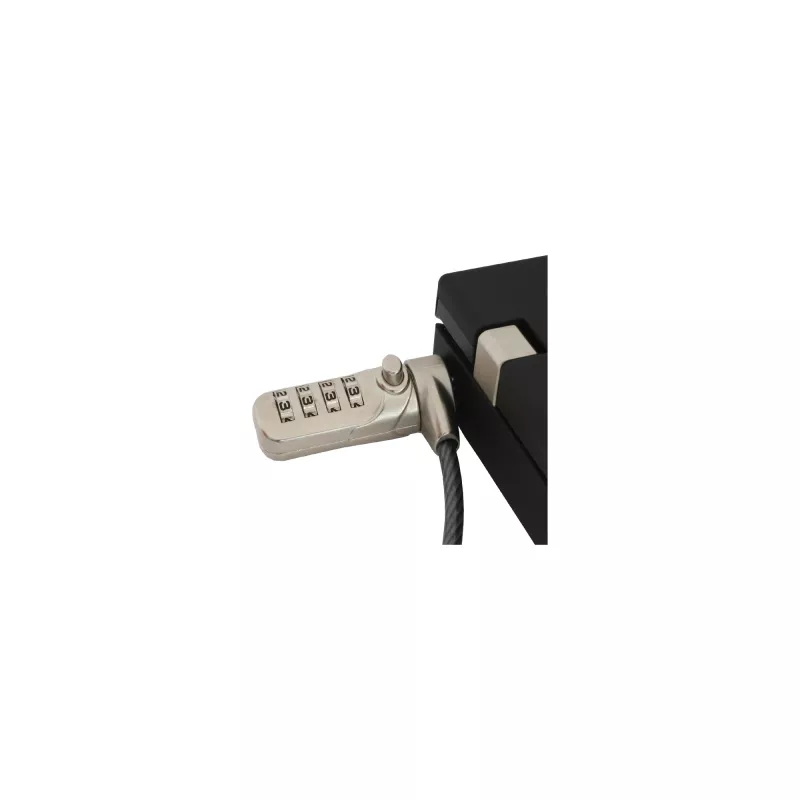 InLine lucchetto di sicurezza per notebook con combinazione numerica 4,4 mm x 2 m