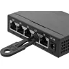 InLine RJ45-Portblocker, kit iniziale con 10 blocchi e chiave, nero