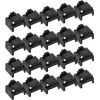 InLine RJ45-Portblocker, confezione da 20 ricambi, nero