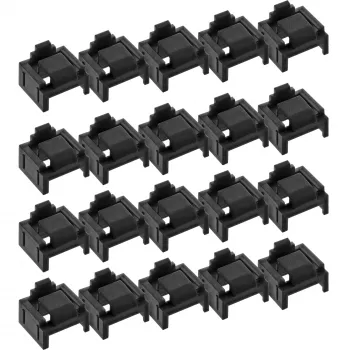 InLine RJ45-Portblocker, confezione da 20 ricambi, nero