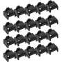 InLine RJ45-Portblocker, confezione da 20 ricambi, nero