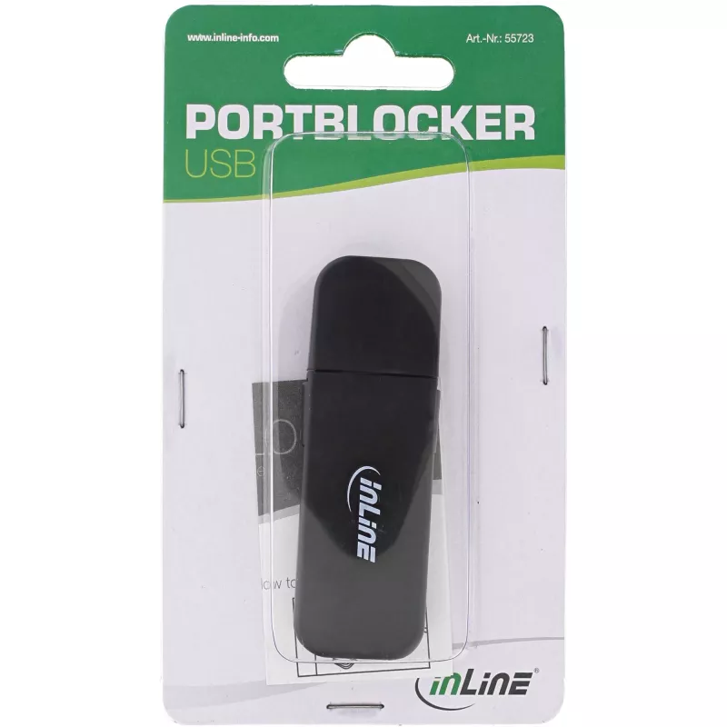 InLine USB-Portblocker, blocco a 4 porte