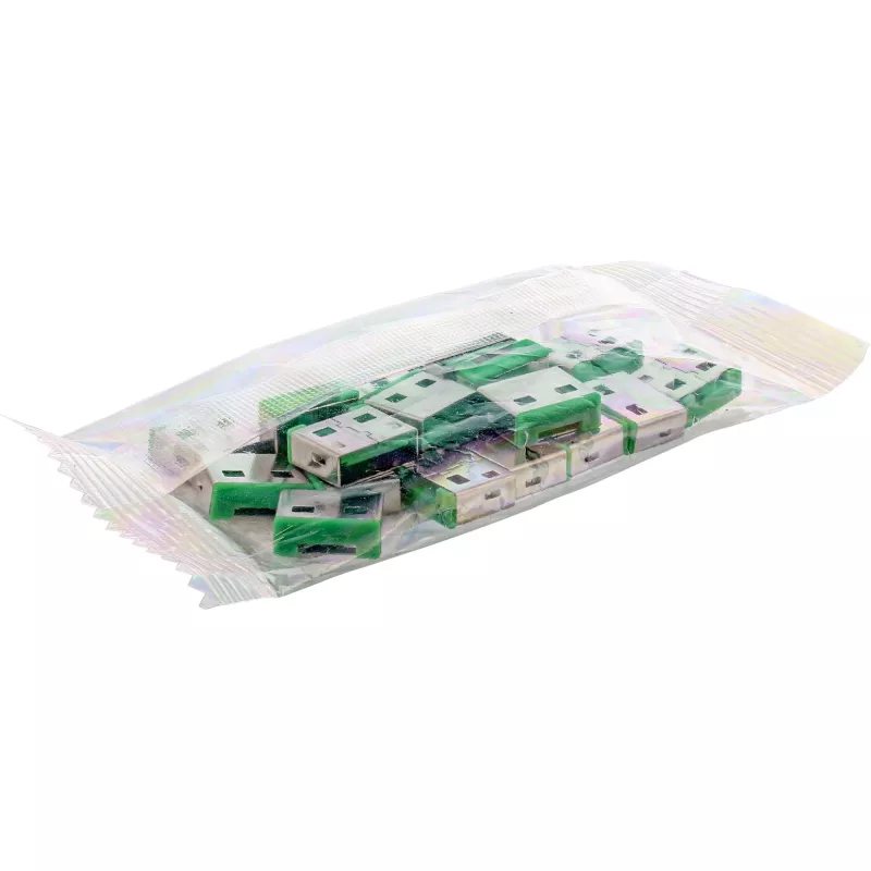 InLine confezione da 20 ricambi per USB-Portblocker verde 55723N