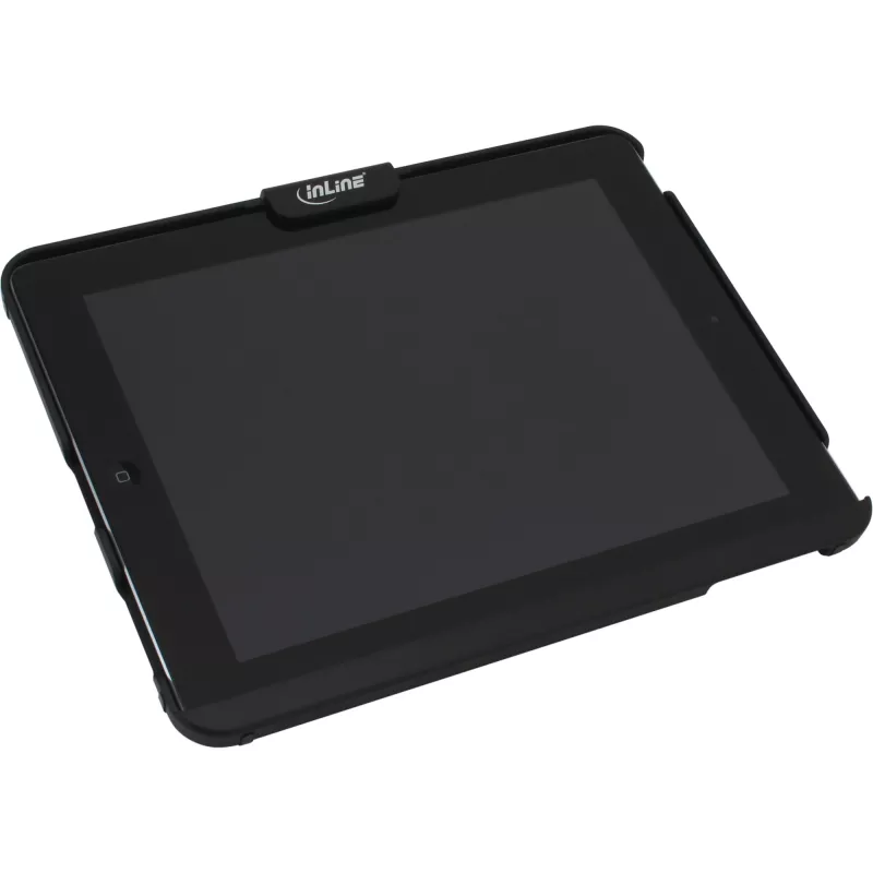 InLine supporto custodia di sicurezza per iPad con lucchetto di sicurezza e chiave 2 m