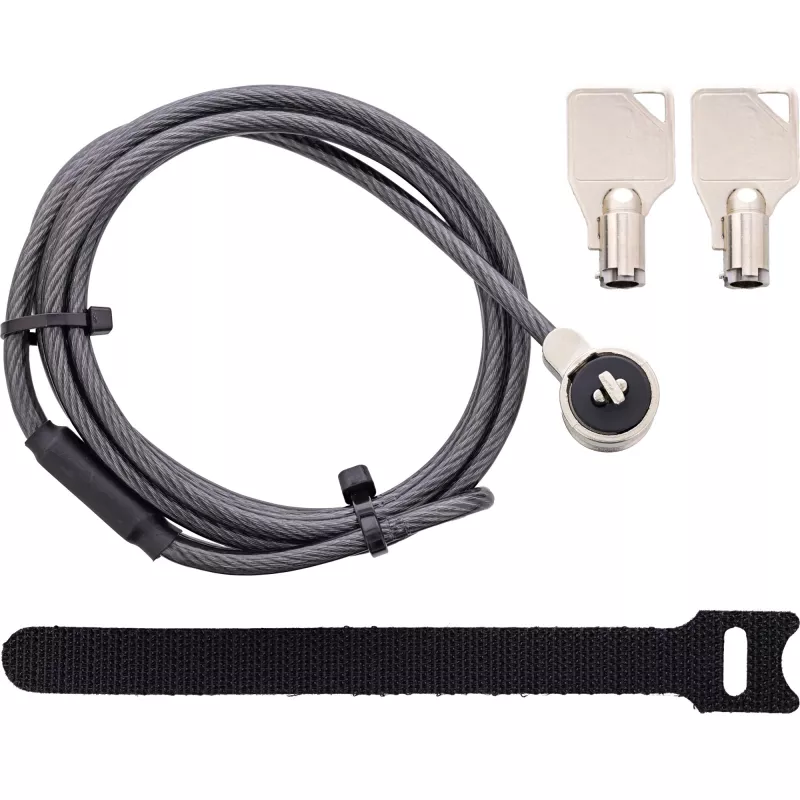 InLine supporto di bloccaggio universale per tablet da 7 pollici–10,1 pollici con lucchetto a chiave 1,5 m