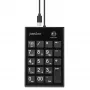 Perixx PERIPAD-202C tastierino numerico USB-C con hub 2x USB-A nero (57161I)