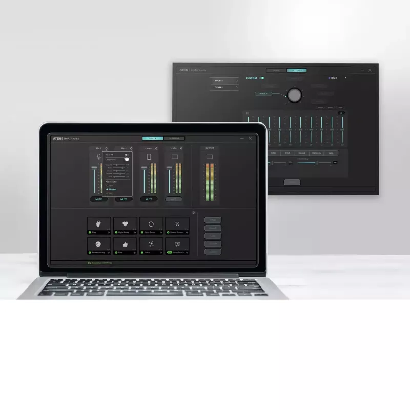 Mixer audio ATEN MicLIVE 6-CH 6 canali 24 bit 96 kHz