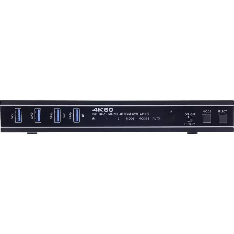 InLine 57885F switch KVM da rack nero