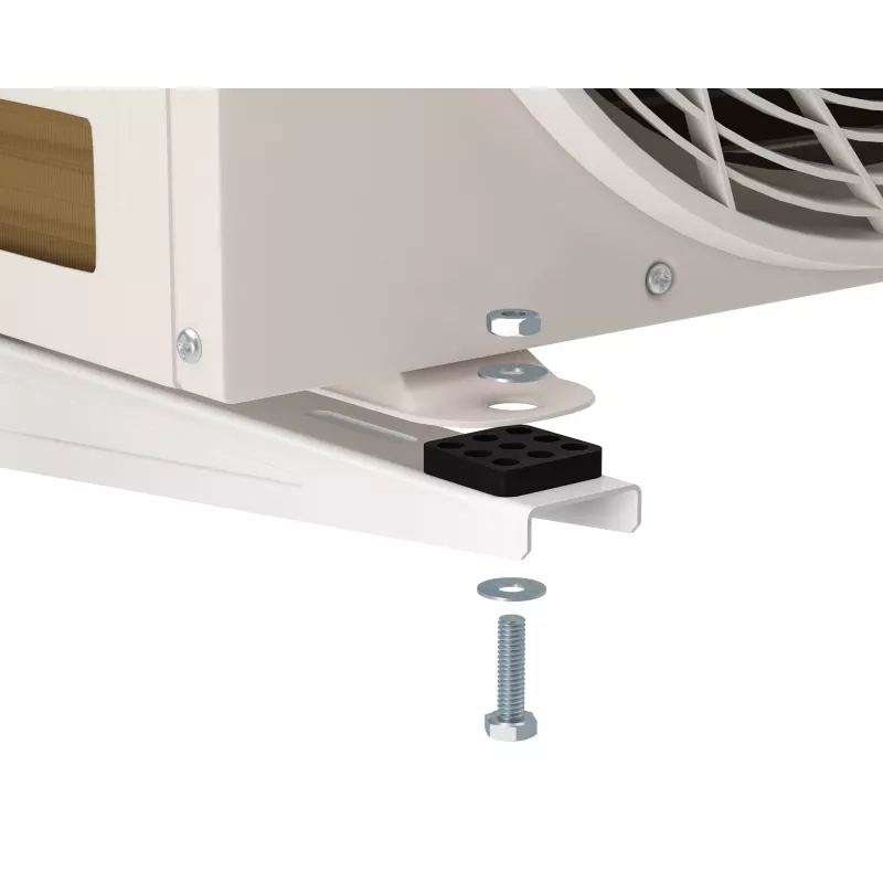 InLine 59998A Staffa per unità esterna di climatizzatore split o pompa di calore, bianco