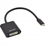 Convertitore display USB InLine 64103B connettore maschio USB-C su connettore femmina DVI