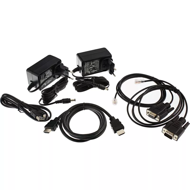 Extender KVM InLine 64601 4K HDMI USB over IP fino a 100 m