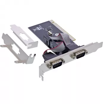 InLine scheda controller PCI Multi I/O 2 porte seriali DB9