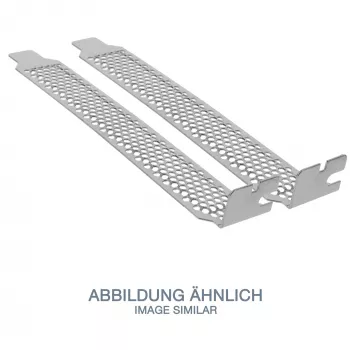 InLine staffa per slot PCI / PCI-E forata set da 2