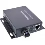 InLine 66659F Convertitore multimediale di rete 10000 Mbit/s 1310 nm monomodale nero