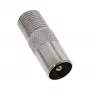 Adattatore coassiale IEC connettore maschio antenna a connettore femmina F InLine 69915D
