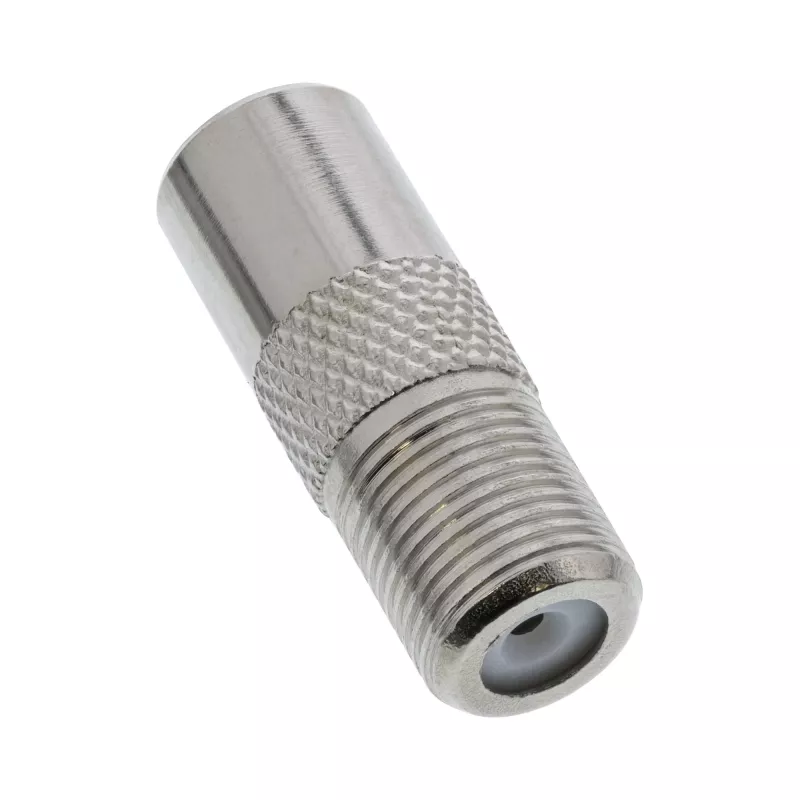 Adattatore coassiale IEC connettore maschio antenna a connettore femmina F InLine 69915D