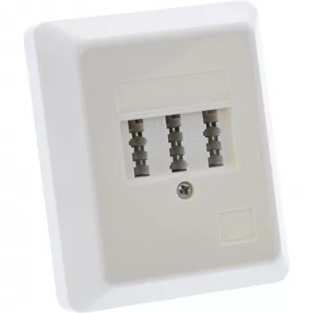 InLine Presa telefonica da parete TAE-N/F/N (tedesca)
