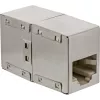 InLine Adattatore Cat.5e completamente schermato metallo 2x RJ45 femmina-femmina diretto