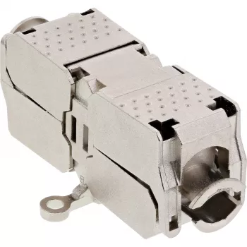 InLine , connettore per cavi, Cat.6A, LSA, schermato