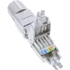 InLine Connettore per cavi Cat.6A schermato giunto senza attrezzi 69992E