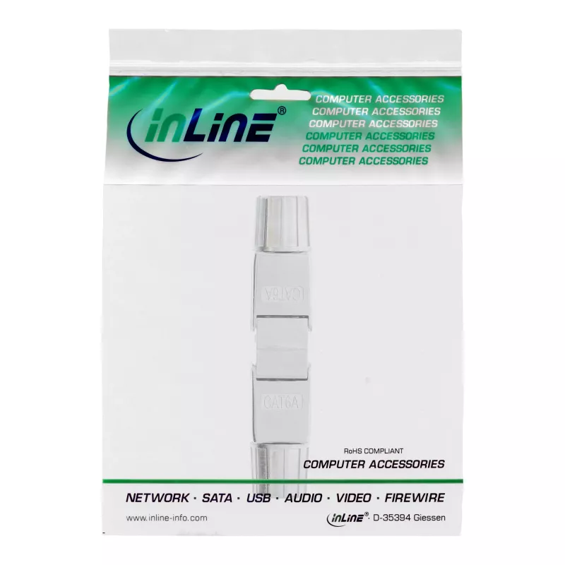 InLine Connettore per cavi Cat.6A schermato giunto senza attrezzi 69992E