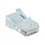 InLine Connettore modulare 10P10C per crimpare un connettore Western su cavo piatto, 10 pz.