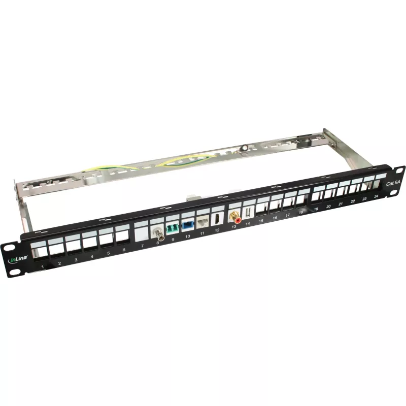 InLine Modulo RJ45 femmina a femmina SNAP-In Cat.6 STP 74206M