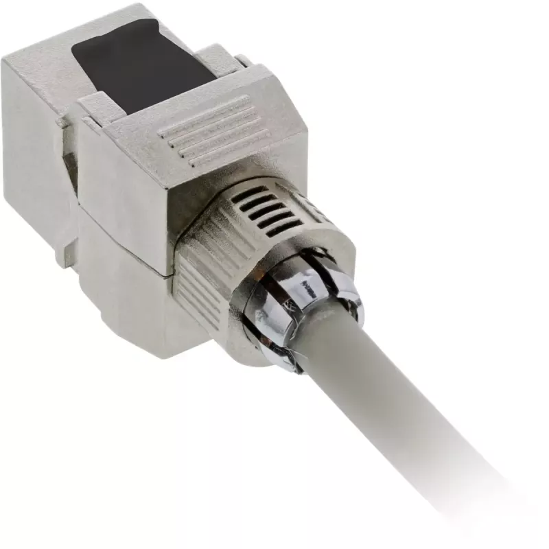 Modulo Snap-In RJ45 Keystone Jack InLine 76202F Cat.6a