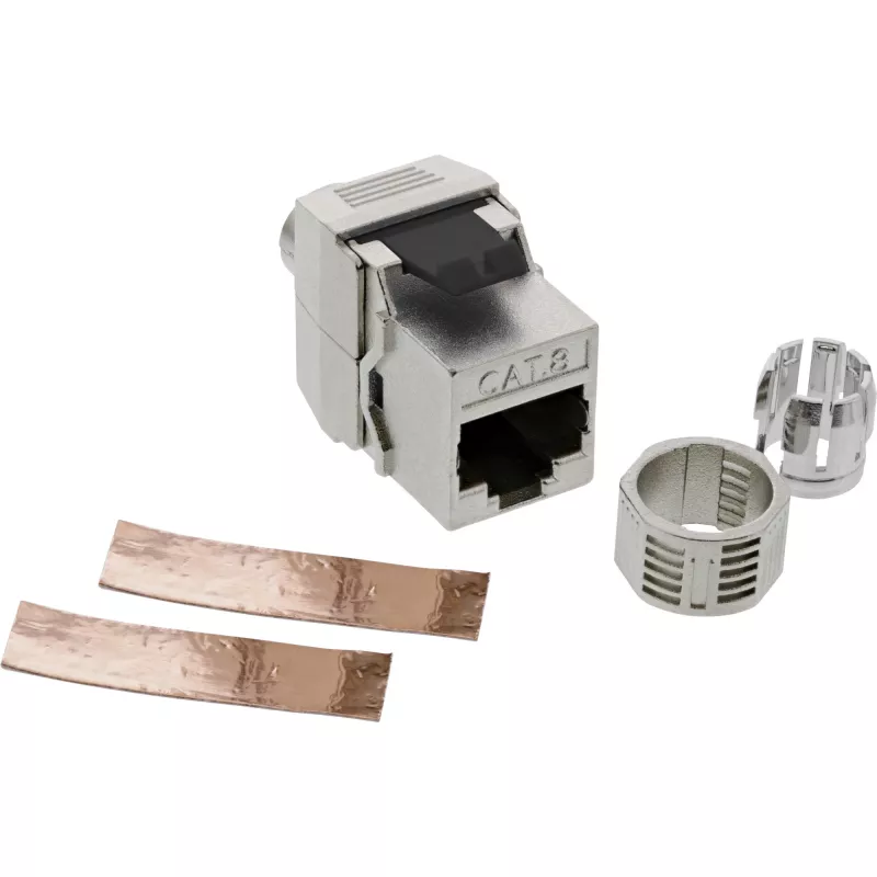 InLine Modulo Snap-In RJ45 Keystone Jack Cat.8.1