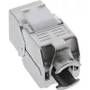 InLine Modulo Snap-In RJ45 Keystone Jack Cat.8.1 piatto metallico 1 pz.
