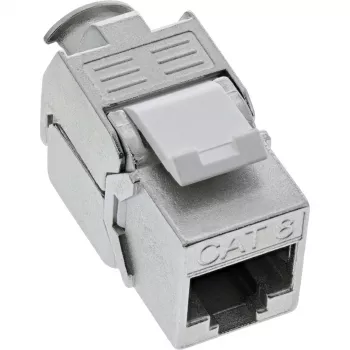 InLine Modulo Snap-In RJ45 Keystone Jack Cat.8.1 piatto metallico 1 pz.