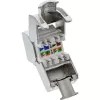 InLine Modulo Snap-In RJ45 Keystone Jack Cat.8.1 piatto metallico 1 pz.