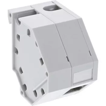 InLine Supporto modulo Keystone SNAP-In in fibra ottica, 1 porta per guida DIN