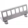 InLine 76203G supporto di montaggio per guida DIN in metallo per Keystone snap-in, 6 porte